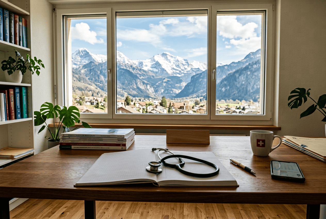 Bernhard Scheja on Internal Medicine Practice During His Time in Switzerland 1 Bernhard Scheja on Internal Medicine Practice During His Time in Switzerland